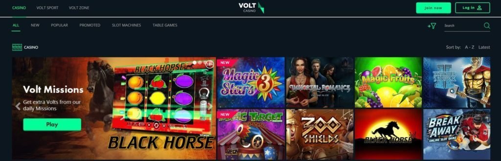 Volt casino welcome offer